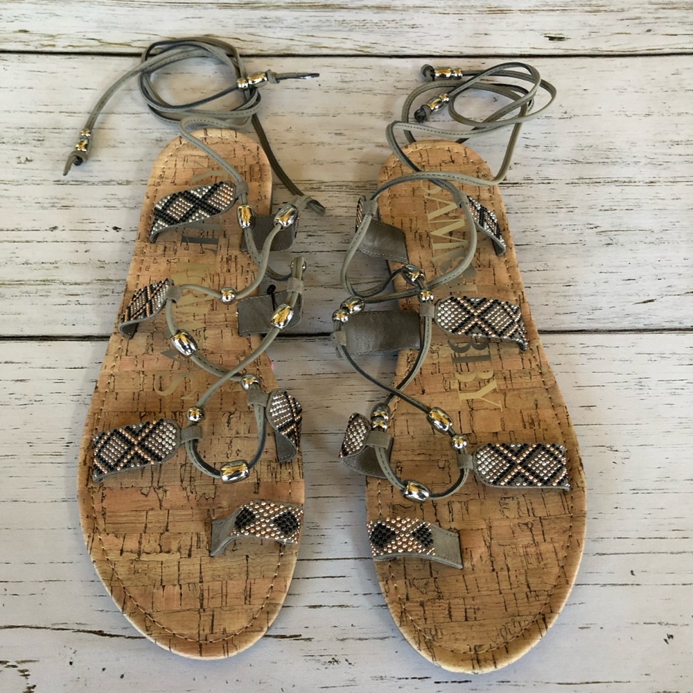 Lace Up Sandal